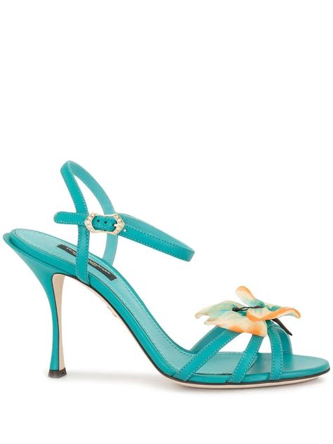dolce gabbana heels butterfly